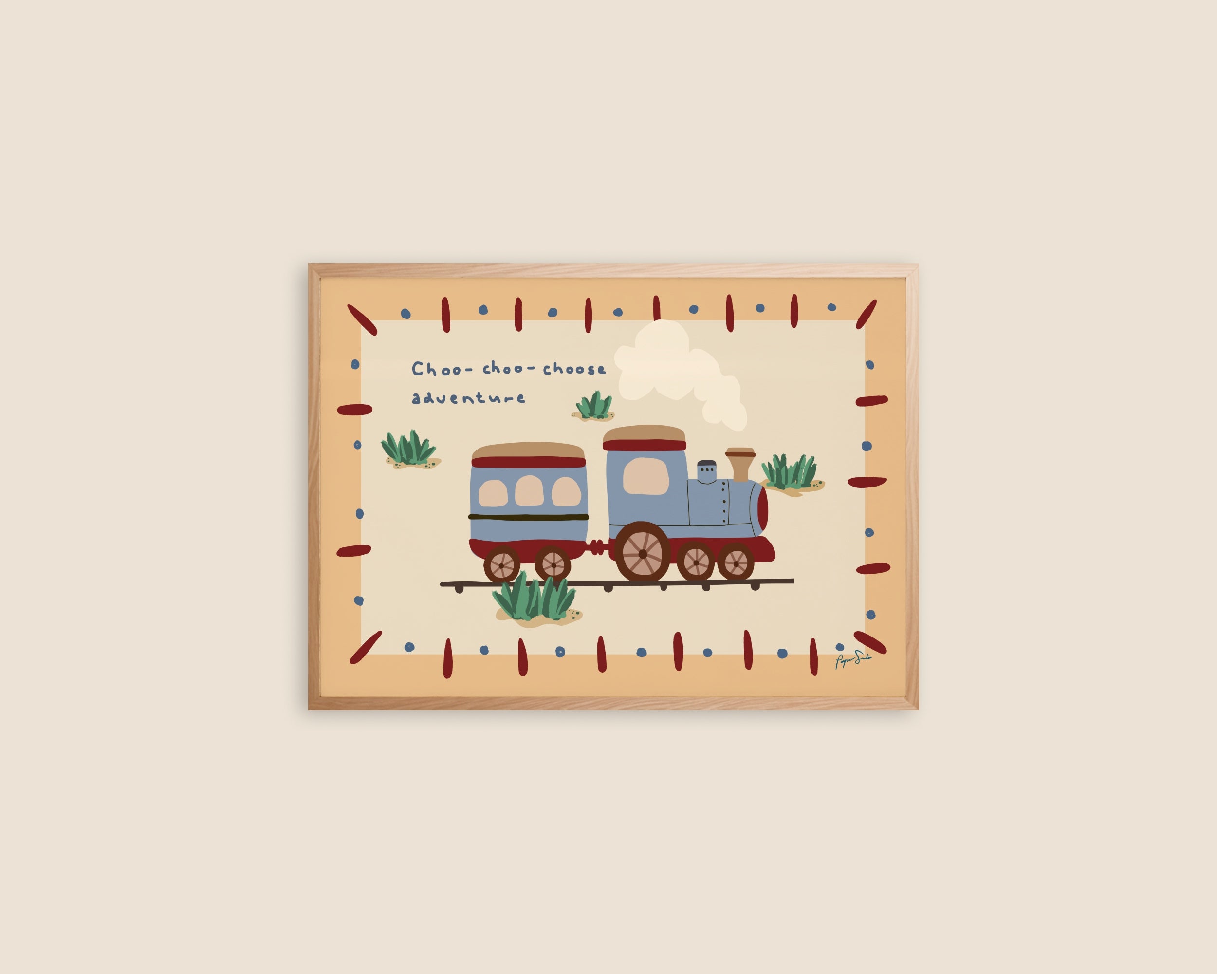 Choo-choo Adventure Train Horizontal