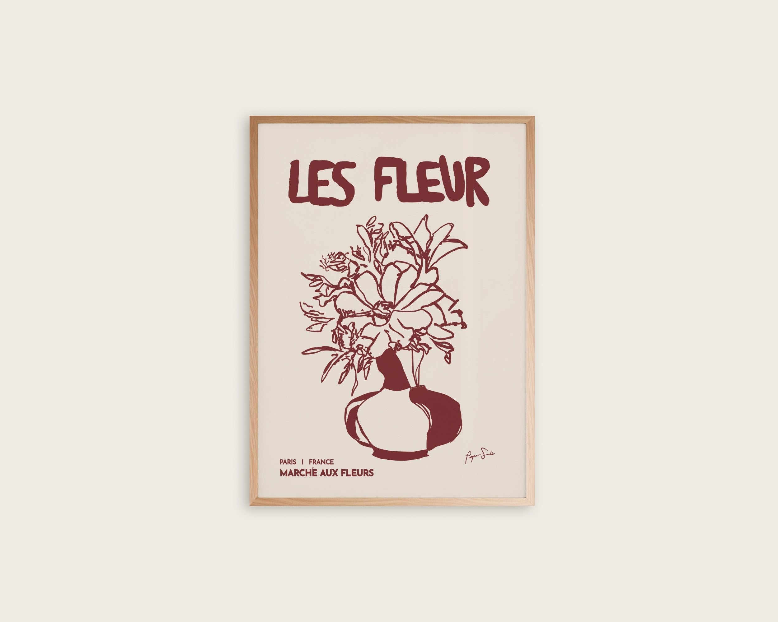 Les Fleur Parisian Flower Market