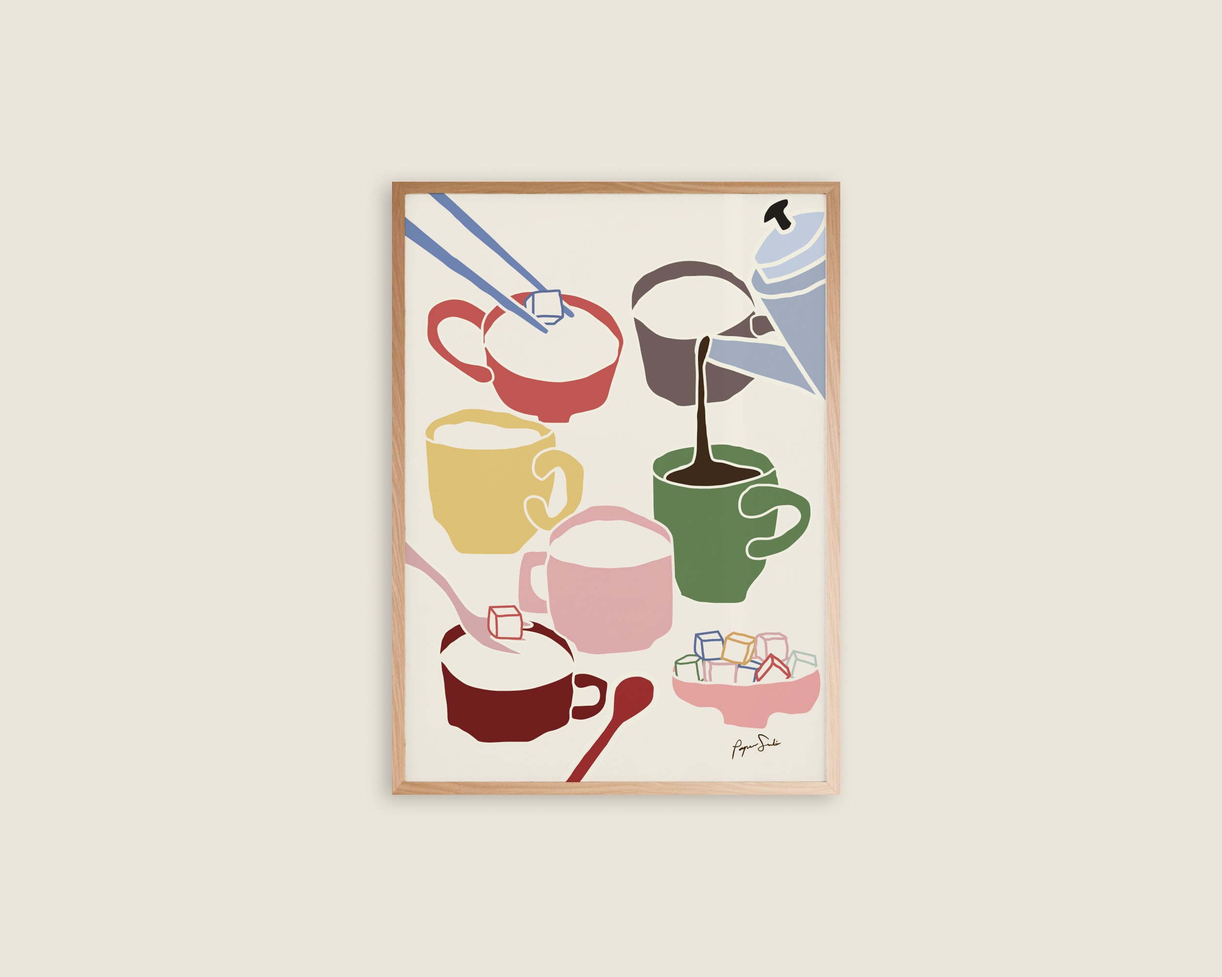 Colored Cups