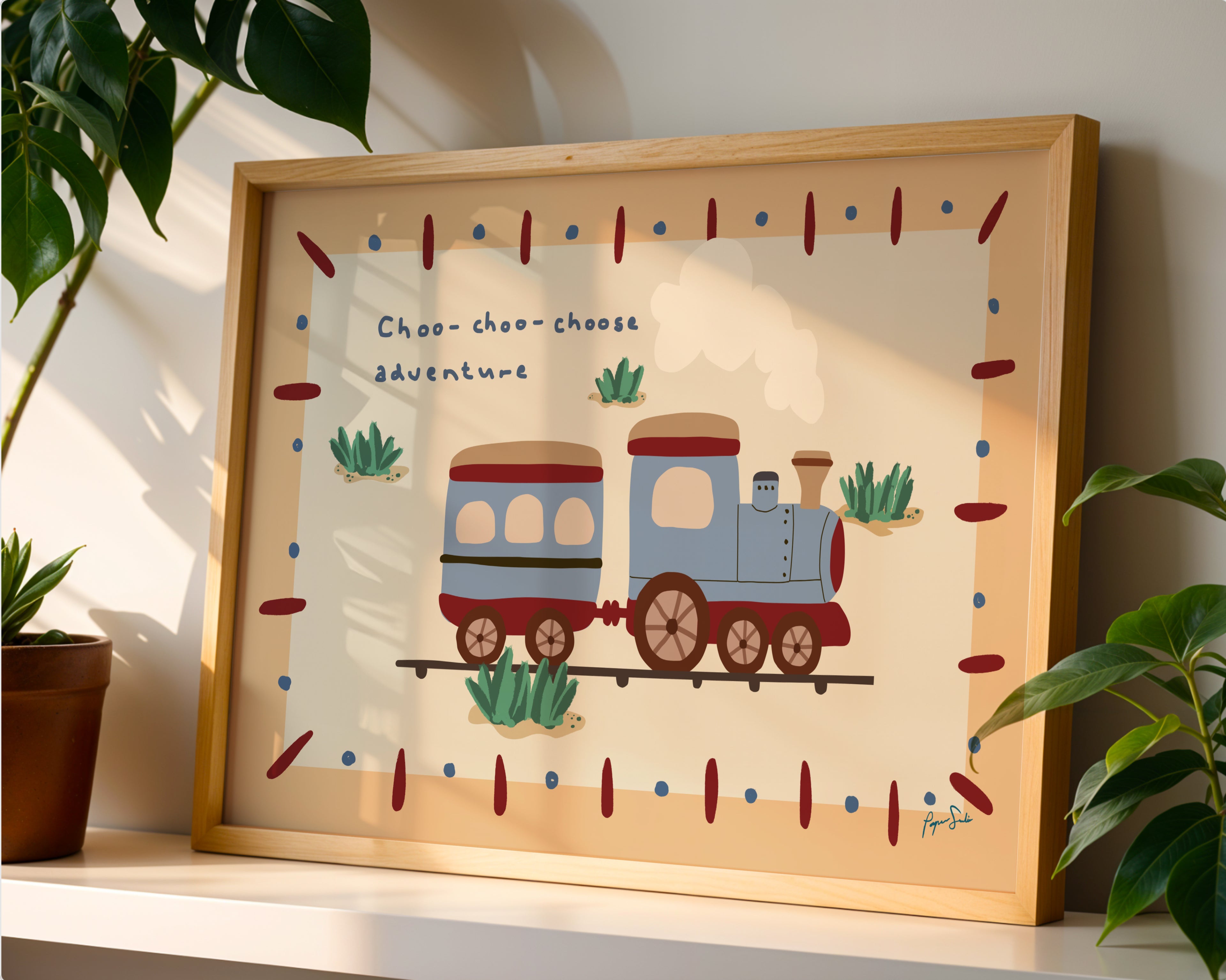 Choo-choo Adventure Train Horizontal