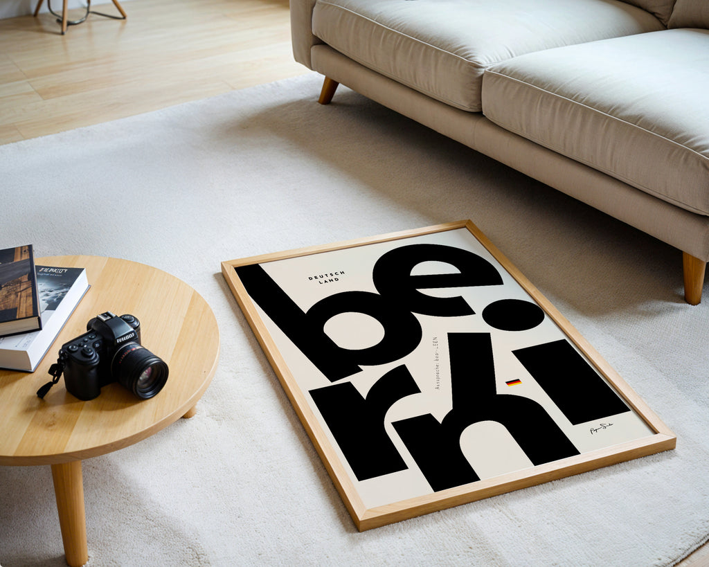 Bold Oversized Berlin Typography